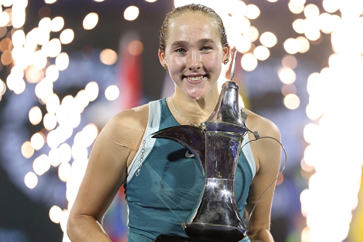 Andreev is the youngest champion at WTA 1000.